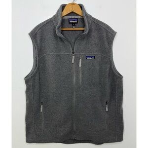 PATAGONIA Gray Synchilla Men's Fleece Vest